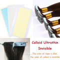 Cinta adhesiva impermeable de doble cara para extensión de cabello